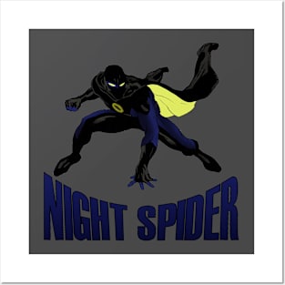 Night Spider 4 Posters and Art